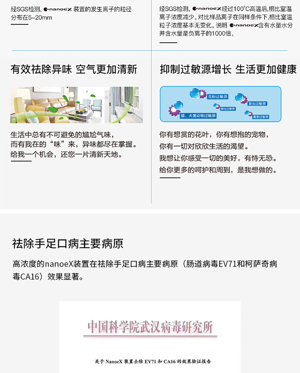 松下柜式新風機